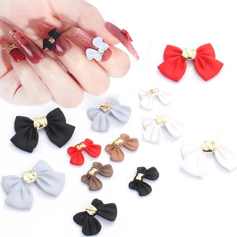 

Decorations For Bows Nails Kawaii Designer 3d Nail Charms Novelty Supplies Professionals All Manicure Decoracion uñas Sticker