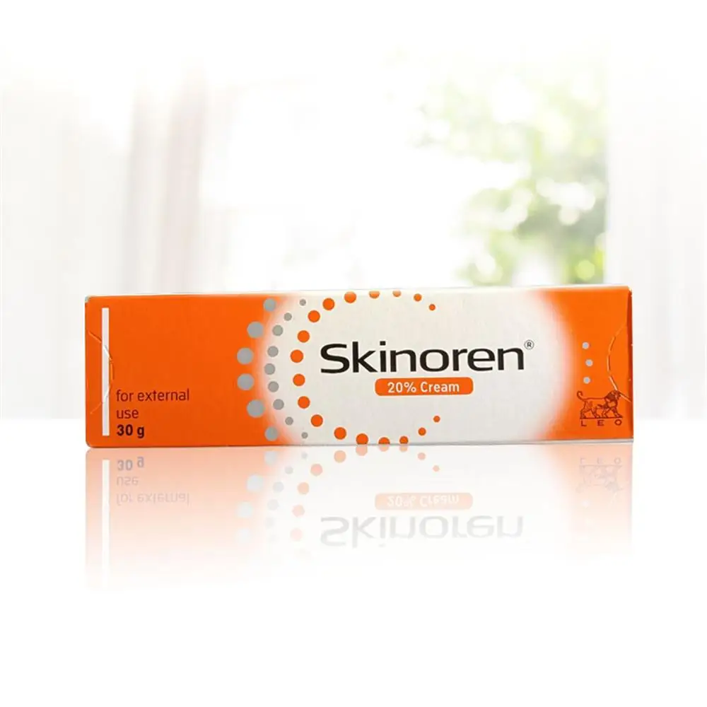 

Профессиональный крем от акне Skinoren 20%, 30 г, средство для ухода за кожей лица, 25 г, лечение шрамов, от угрей, удаление акне, сужение пор, уход за к...