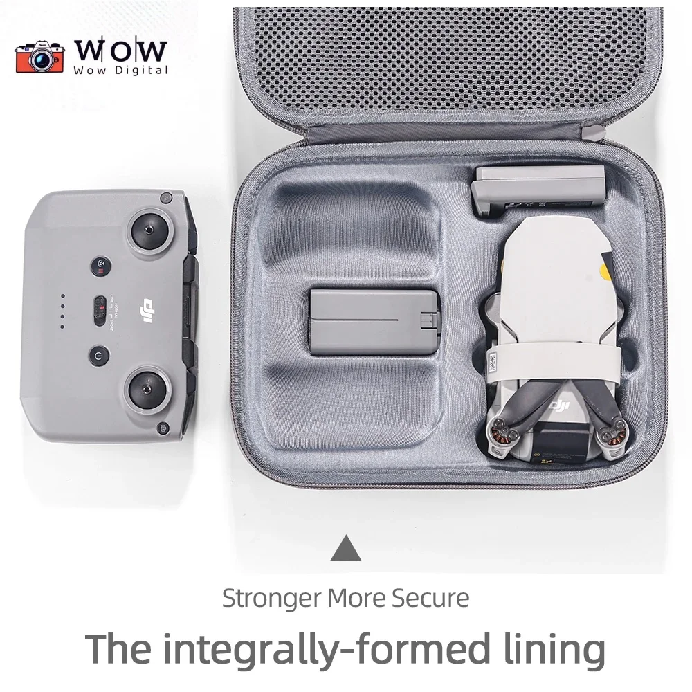 Сумка для хранения Hrad EVA DJI Mini 2/Mini2 SE /Mini 4K коробка батарей дрона с дистанционным