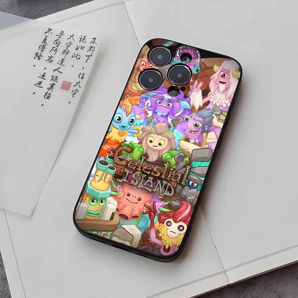 Фото Чехол для телефона My Singing M-Monsters для Iphone 15 Pro Max 17 14 11 16 13 12 Pro Xs Max Mini Xr X 7 8 Plus Shell Coque №2