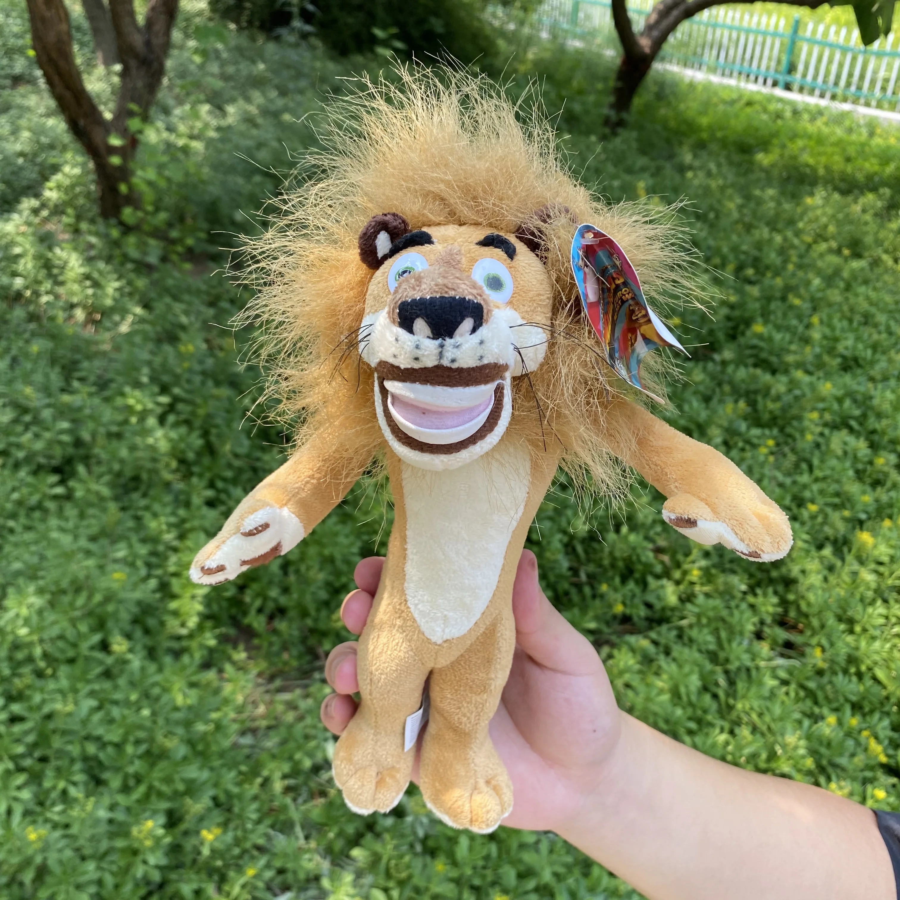

Cute Plush Penguin Lion Alex Zebra Marty Giraffe Melman Hippopotamus Gloria Pelucia Animals doll Toys for kids gift