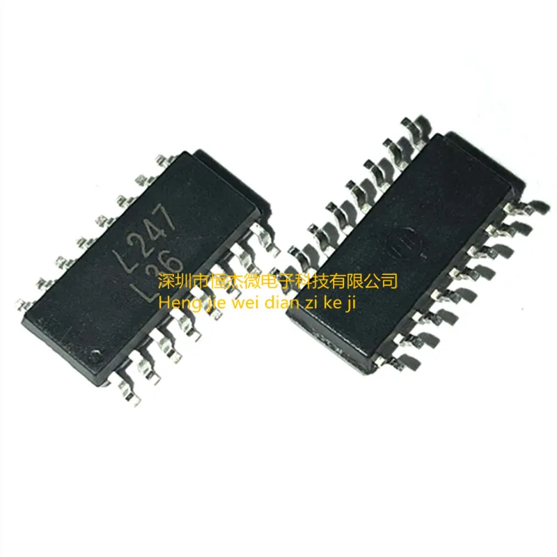 

5PCS/ New original LTV-247 SOP16 L247 four-way transistor optocoupler isolator