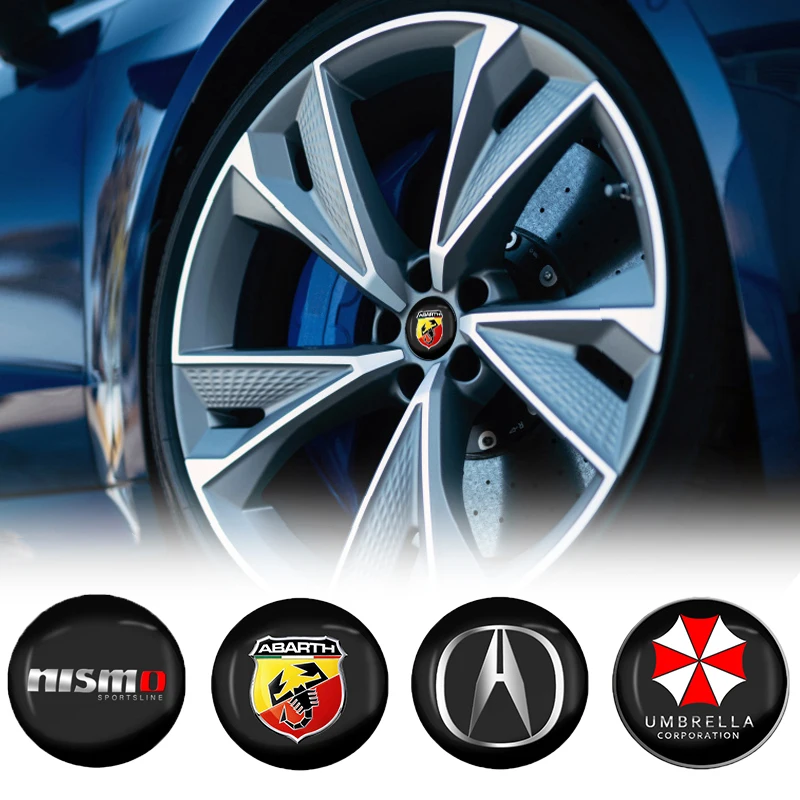 

4pcs Car Wheel Center Hub Caps Car Stickers Decals For Mercedes Benz AMG W218 W177 V177 W176 W169 CLS GLA GLC GLK X253 CLA ML350