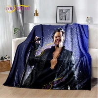 harry edward styles blankets music one direction ultra soft thin blankets home sofa bed custom blankets office warm blankets