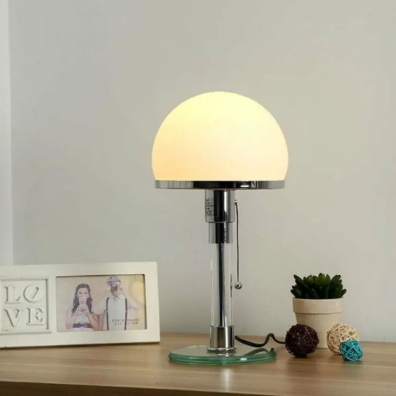 

Modern Denmark Bauhaus Table Lamp Nordic Style Personality Fashion Simple Medieval Study Bedroom Bedside Table Lamp Reading Lamp