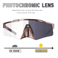 photochromic cycling glasses bicycle outdoor sports sunglasses discoloration glasses mtb road cycling goggles bike eyewear
