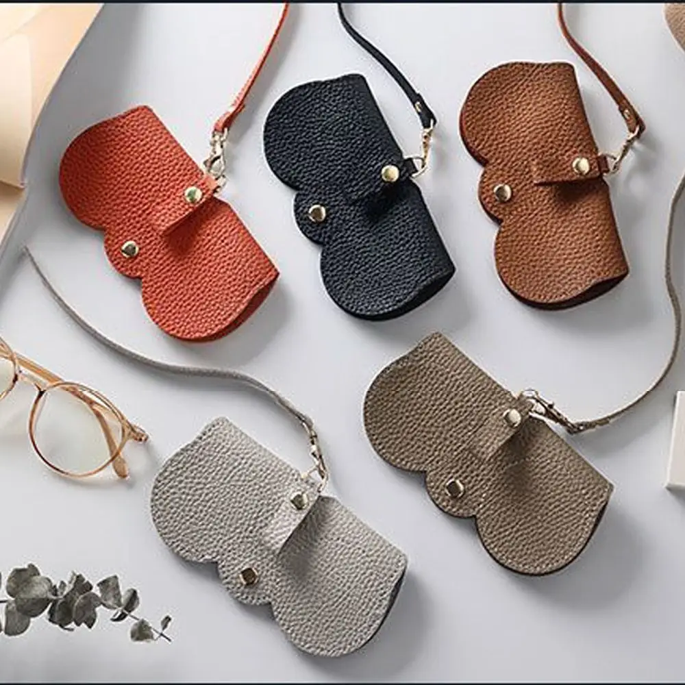 

Hot Sale Portable PU Leather Glasses Bag Spectacle Case Protective Cover Glasses Case Sunglasses Storage Bag