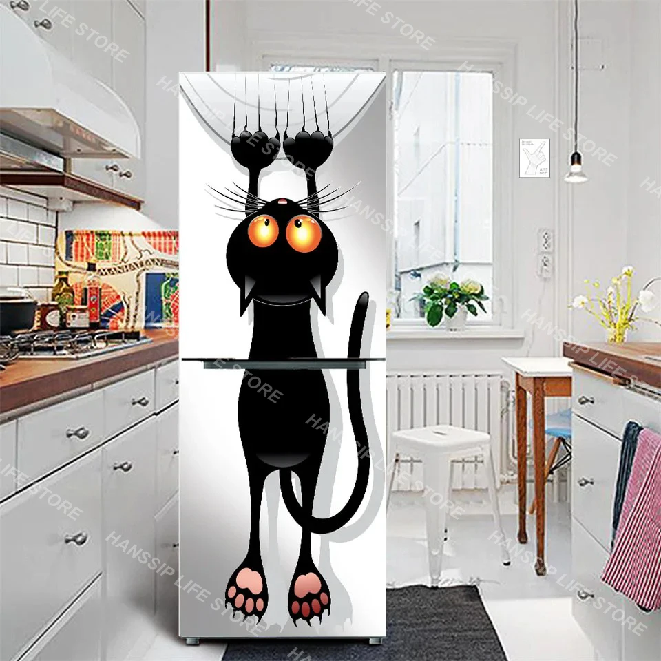 Виниловые наклейки на дверь холодильника BOUSSAC