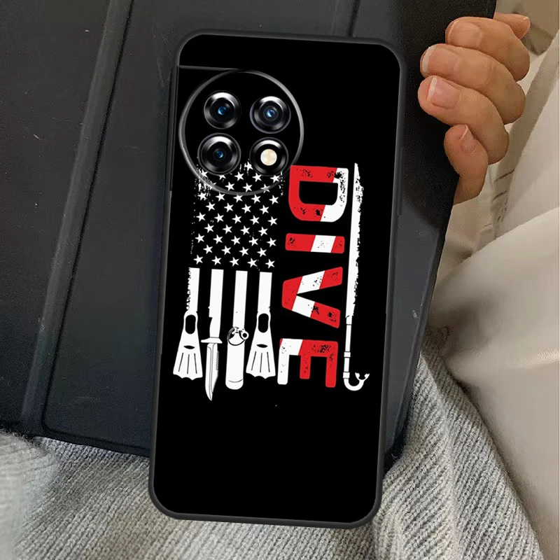 Фото Чехол Diver Down Scuba для OnePlus 13T 10T 8T 10R 12R 13R 15 13 12 11 10 9 Nord CE 5 2 3 4 Lite N20 N30 №2