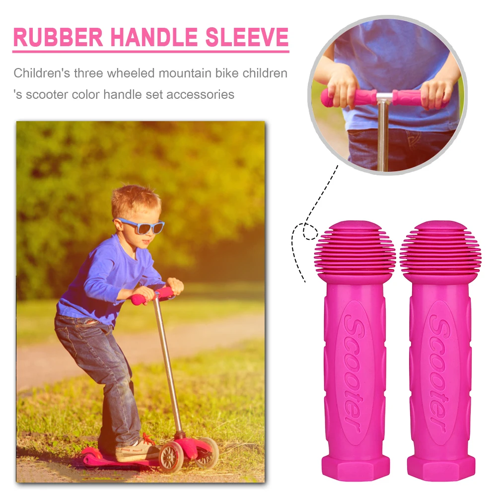 1 пара Противоскользящих ручек для горного велосипеда резиновые ручки