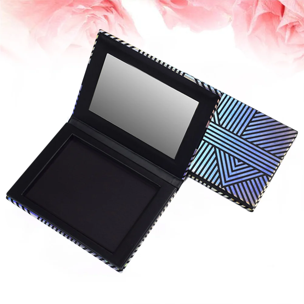 

Makeup Eyeshadow Empty Mirror Holder Container Eye Pans Case Organizer