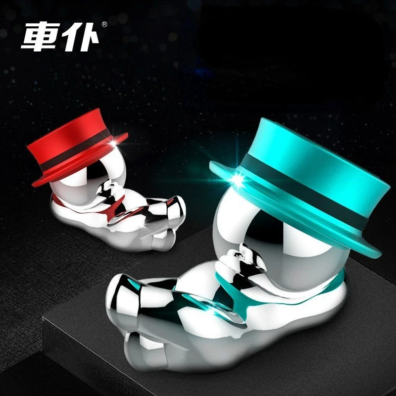 

Magnetic Car Phone Holder Tesla 360° Adjustable Cute Doll Video Recorder Holder Suitable for any mobile phone Car Accessories
