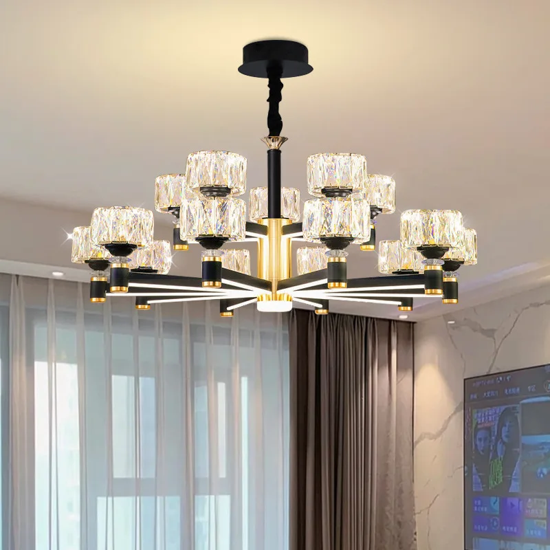 

Retro Luxury Ceiling Pendant Lamp Modern Chandeliers Dining Room Kitchen Sets Lamp Nordic Bedroom Center Home Decor Luminaria