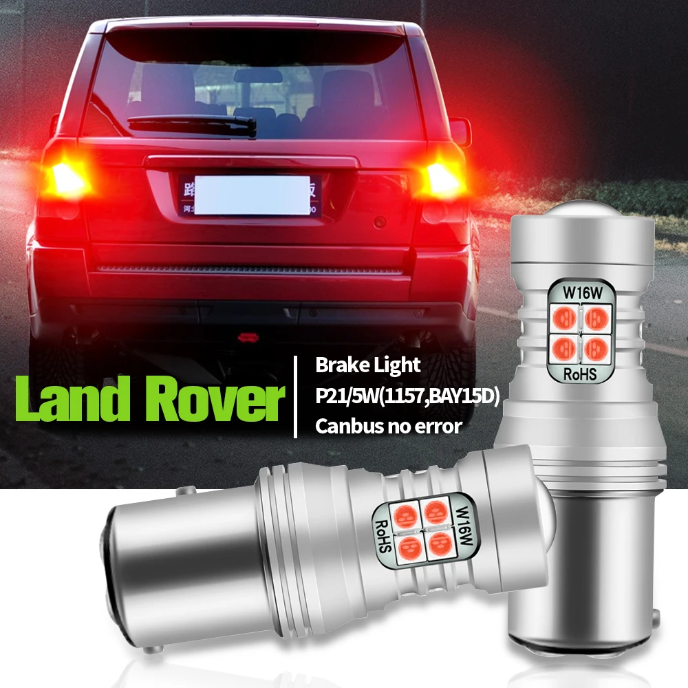 

2pcs LED Brake Light Lamp P21/5W 1157 BAY15D Canbus For Land Rove Defender Discovery 2 LR2 3 LR3 Freelander Range Rover Sport 1