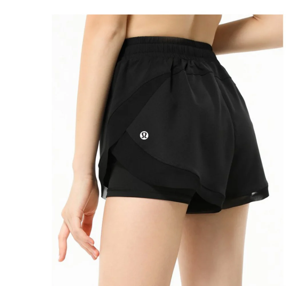 New Breathable Quick-drying Athletic Shorts Tennis Skirt Leggings Sport Women Fitness High Waist Shorts Female Sportswear