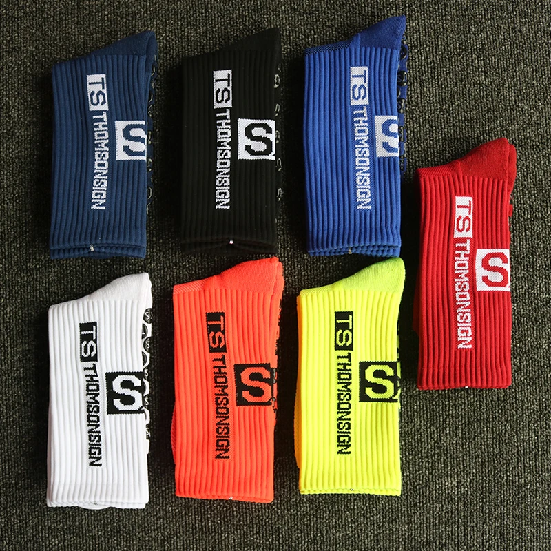 THOMSONSIGN Anti-Slip Socks for Men and Women, Non-Slip Sports Socks for Football, Basketball, Tennis, Cycling, 39-46