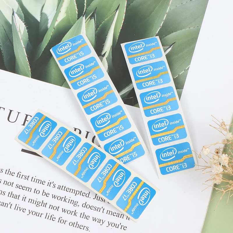 

Наклейка с логотипом ноутбука Intel Core i3 i5 i7®Ядро™Для ПК портативных