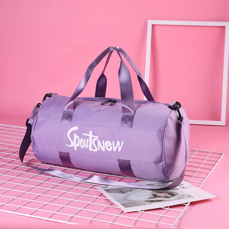 

Abay New Men Sports Gym Bag Dry Wet Separation Swimming Yoga Bag Short Distance Travel Outdoor Shoulder Bag Woman Free Delivery
