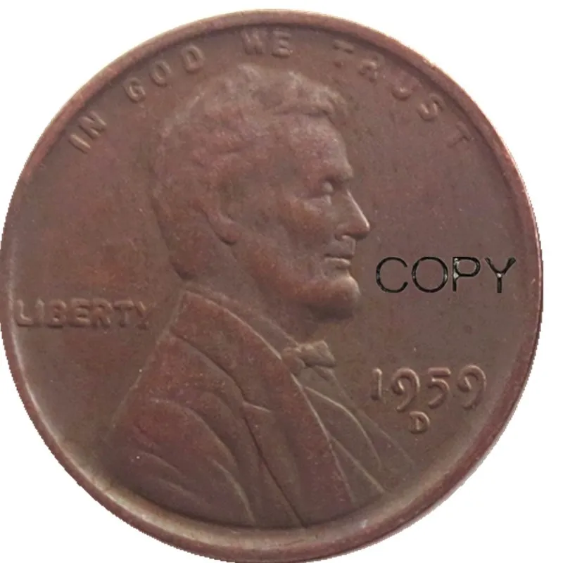 Копии монет US One Cent 1959D