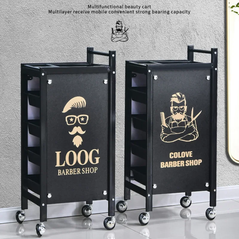 Тележка для салона косметика удлинитель волос портативная тележка железная