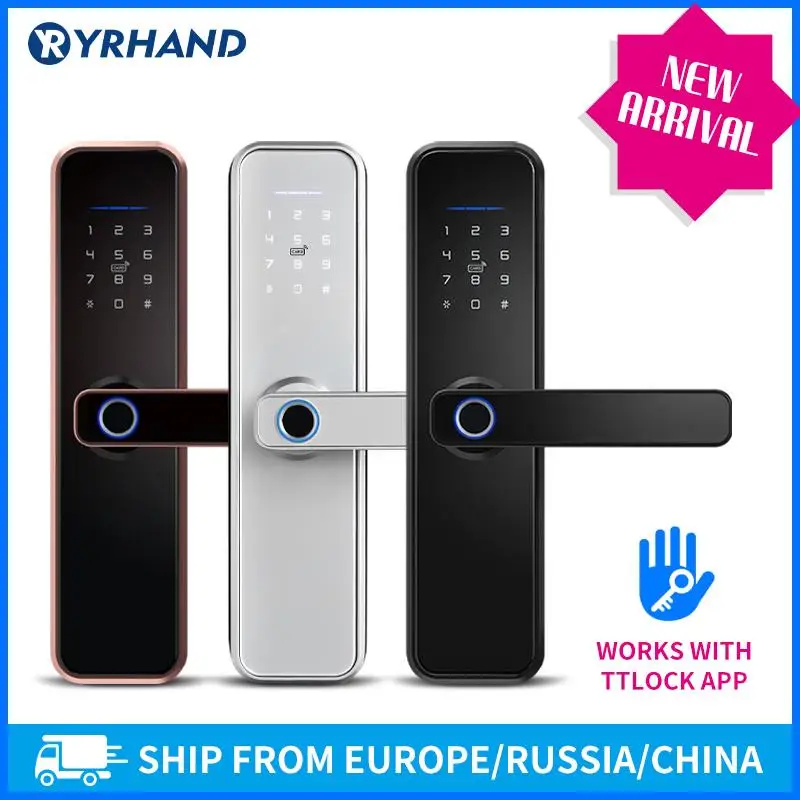 

Смарт-замок для двери с поддержкой Bluetooth и Wi-Fi