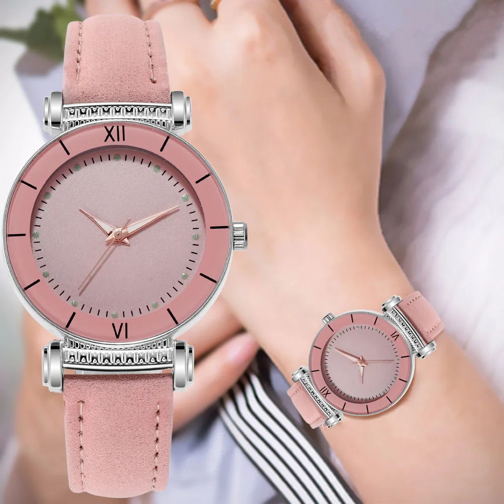 

Express Ebay New Women's Watches Women's Luminous Frosted Belt Quartz Watches Manufacturer Spot Wholesale 98007