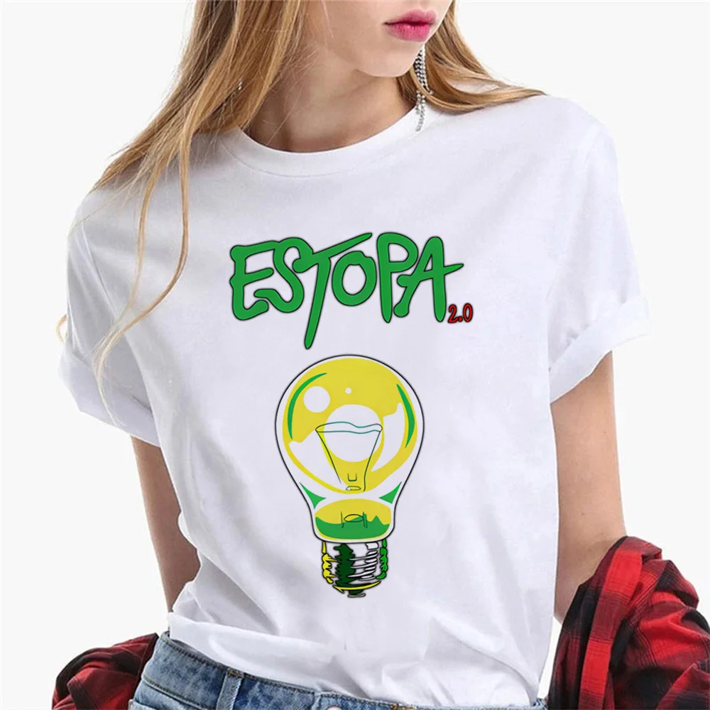 Топ Estopa Женская японская футболка женская одежда в японском стиле Харадзюку