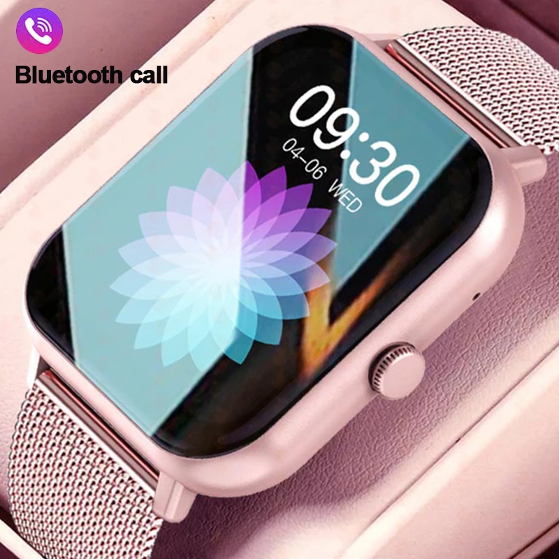 

2023 Smart Watch Women 1.83 Inch Bluetooth Call Watch Full Touch Screen Waterproof Sport Smart Clock Fashion Ladies Smartwatch