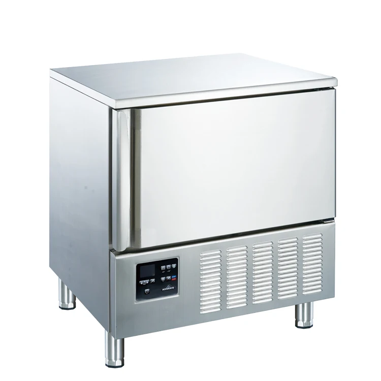 

115L commercial 5 pans fancooling small air blast chiller freezer
