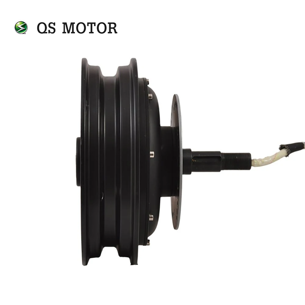 QS Двигатель QS205 10-дюймовый одновальный 1500 Вт 45H V2 48 В-72 В Щеточный двигатель