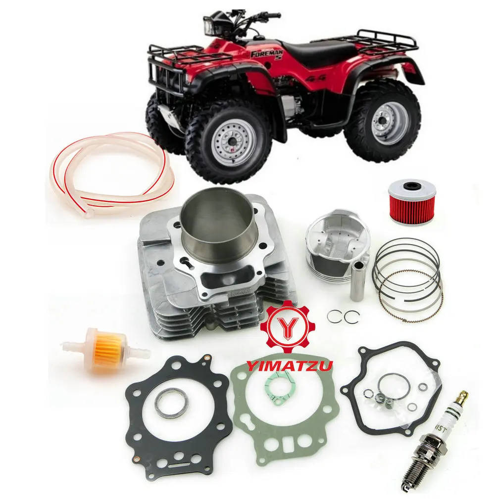 Yimatzu ATV Parts 90MM Cylinder Kit for Honda TRX450S/ES/FM/FE FOURTRAX FOREMAN 1998-04  12100-HN0-A00