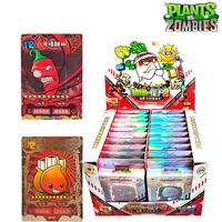 plants vs zombies cards collectors edition ar battle cards tr transparent cards flash cards gold card childrens birthday gift