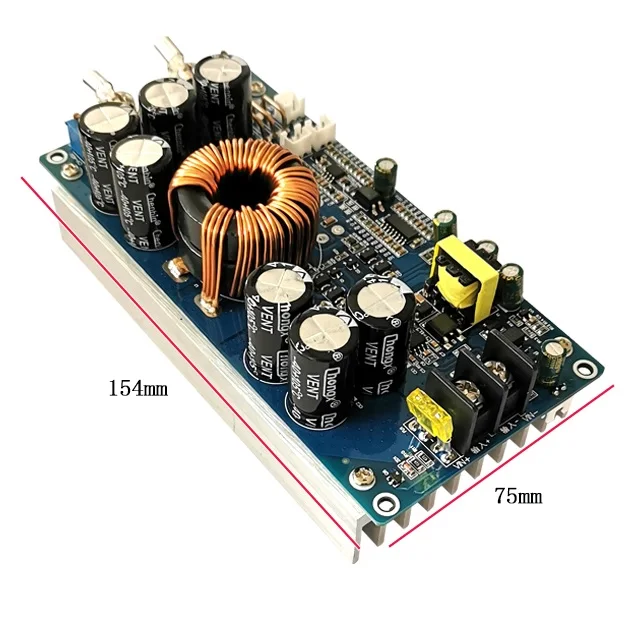 DC-DC понижающий преобразователь питания в 20-70V Out 2 5-58V 30A 800W
