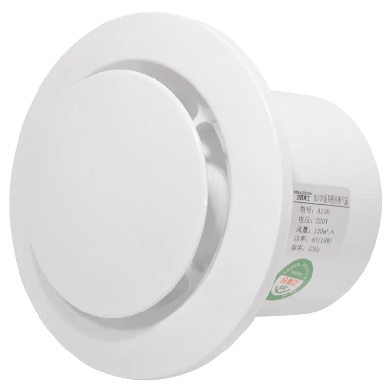 

6''Electric Exhaust Fan Adjustable Duct Fan Wall Airflow Air Ventilator Fan Pipe Ventilation Extractor Kitchen Vent Fan
