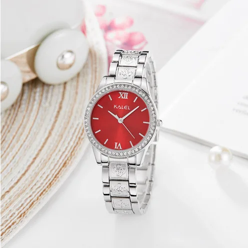2023 explosive fashion hot selling women's Korean version of simple compact light luxury small dial temperament women's quartz w
