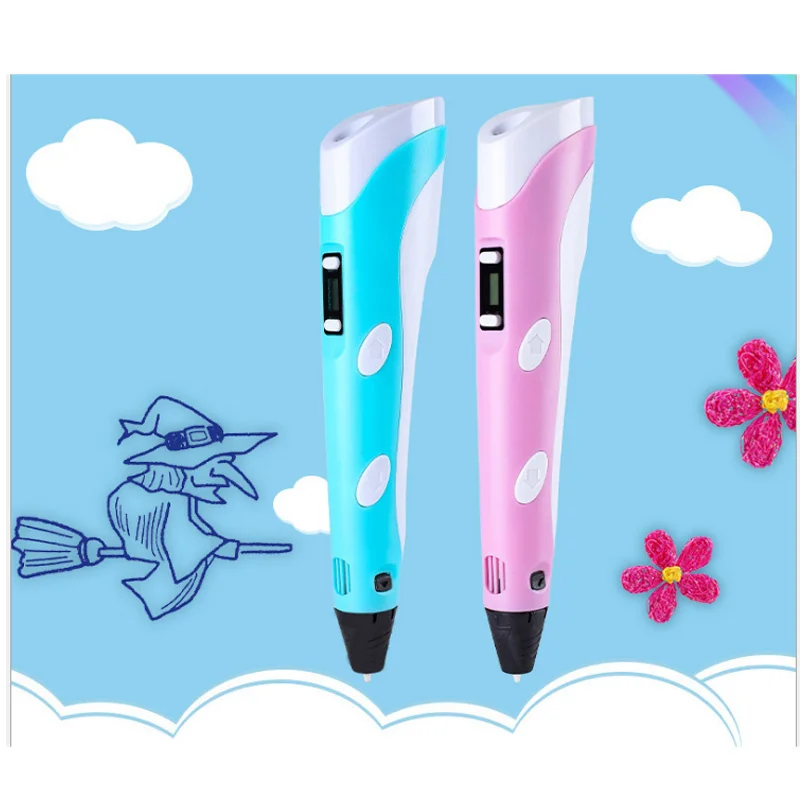 

Original 3d children's fountain pen pencil printing drawing and are best for children Christmas birthday gifts wi