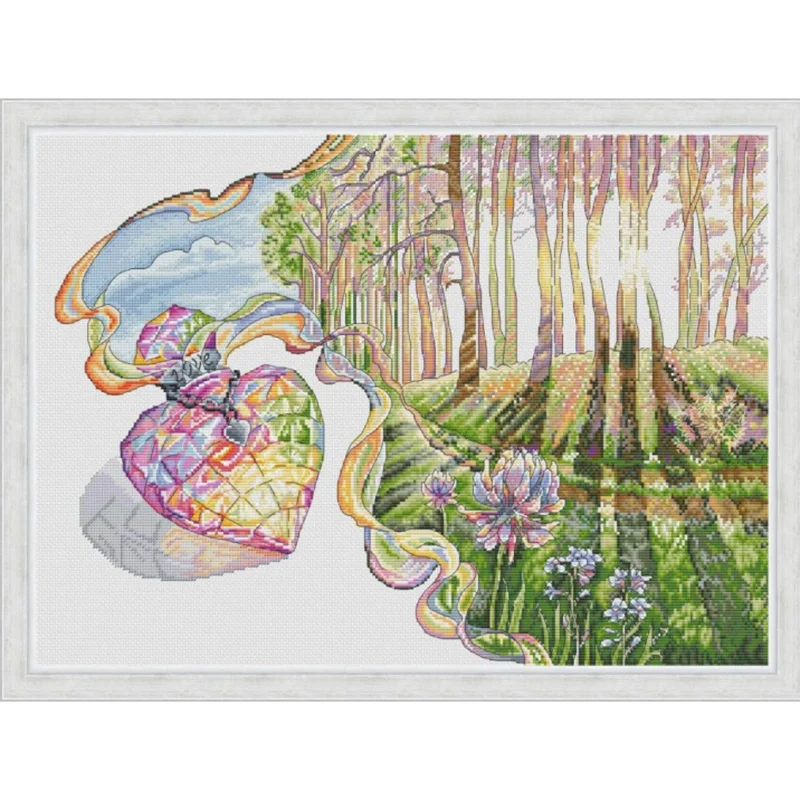 Набор для рукоделия не набивной крестик вышивки крестиком наборы