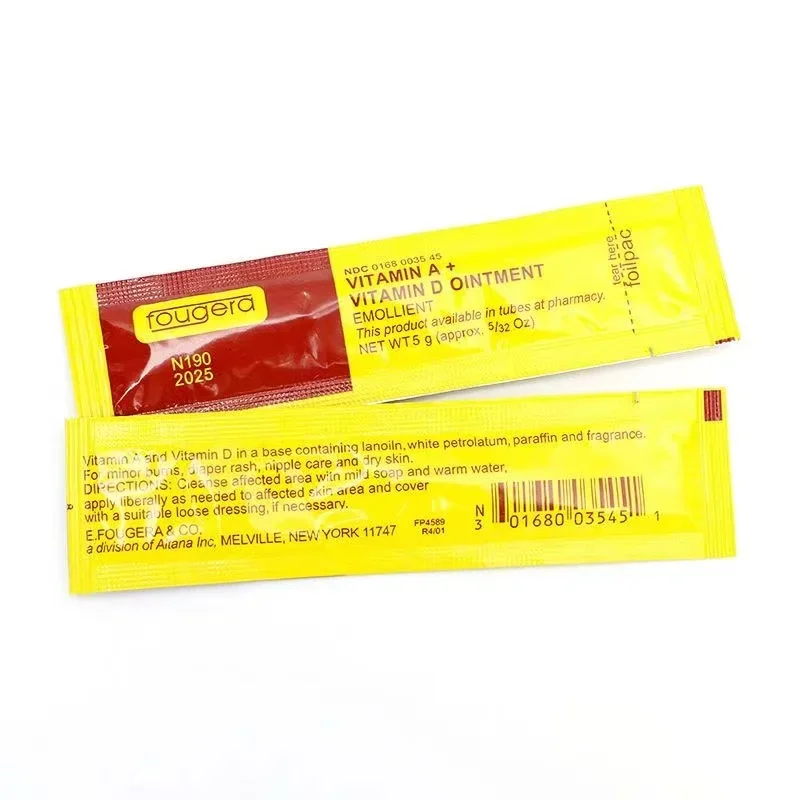 Крем для ухода за татуировкой Fougera Vitamin A D Восстанавливающий крем Материковый