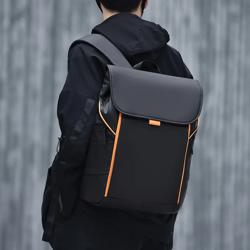 

Business commuting Men's Backpack Quality Waterproof 15.6 Laptop Backpack Urban Man Travel Bag School Backpacks for Men mochilas
