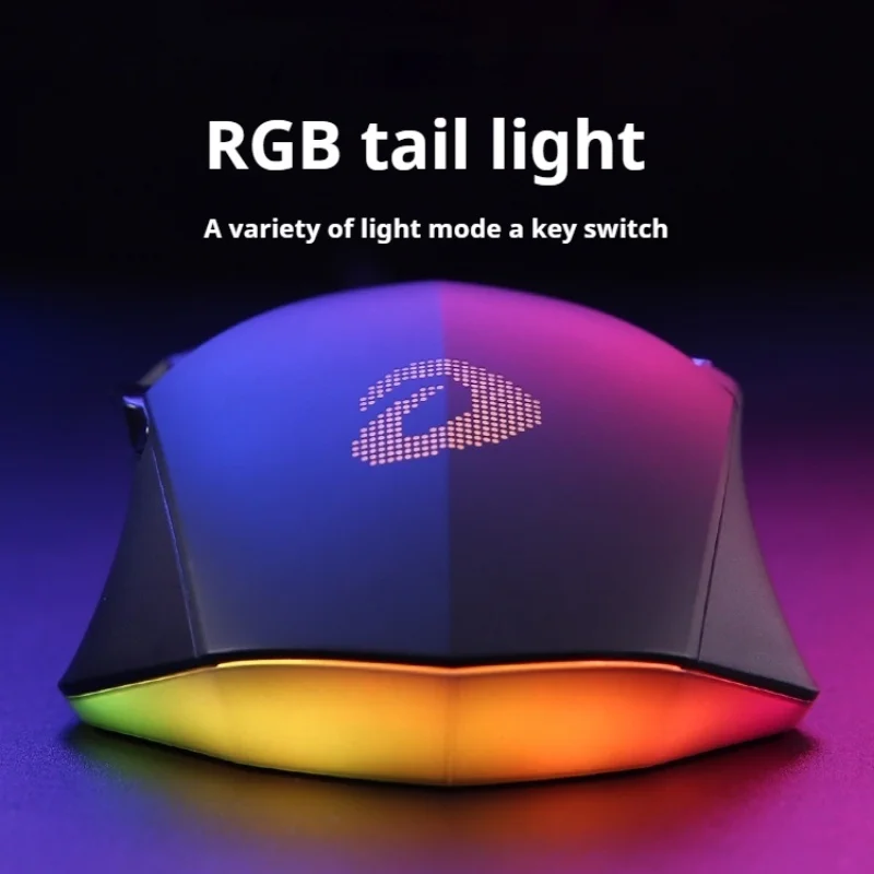 Фото Проводная мышь DAREU A970 KBS, геймпад второго поколения с RGB-эффектом, Регулируемая эргономичная Улучшенная офисная мышь, игровая мышь для киберспорта №4