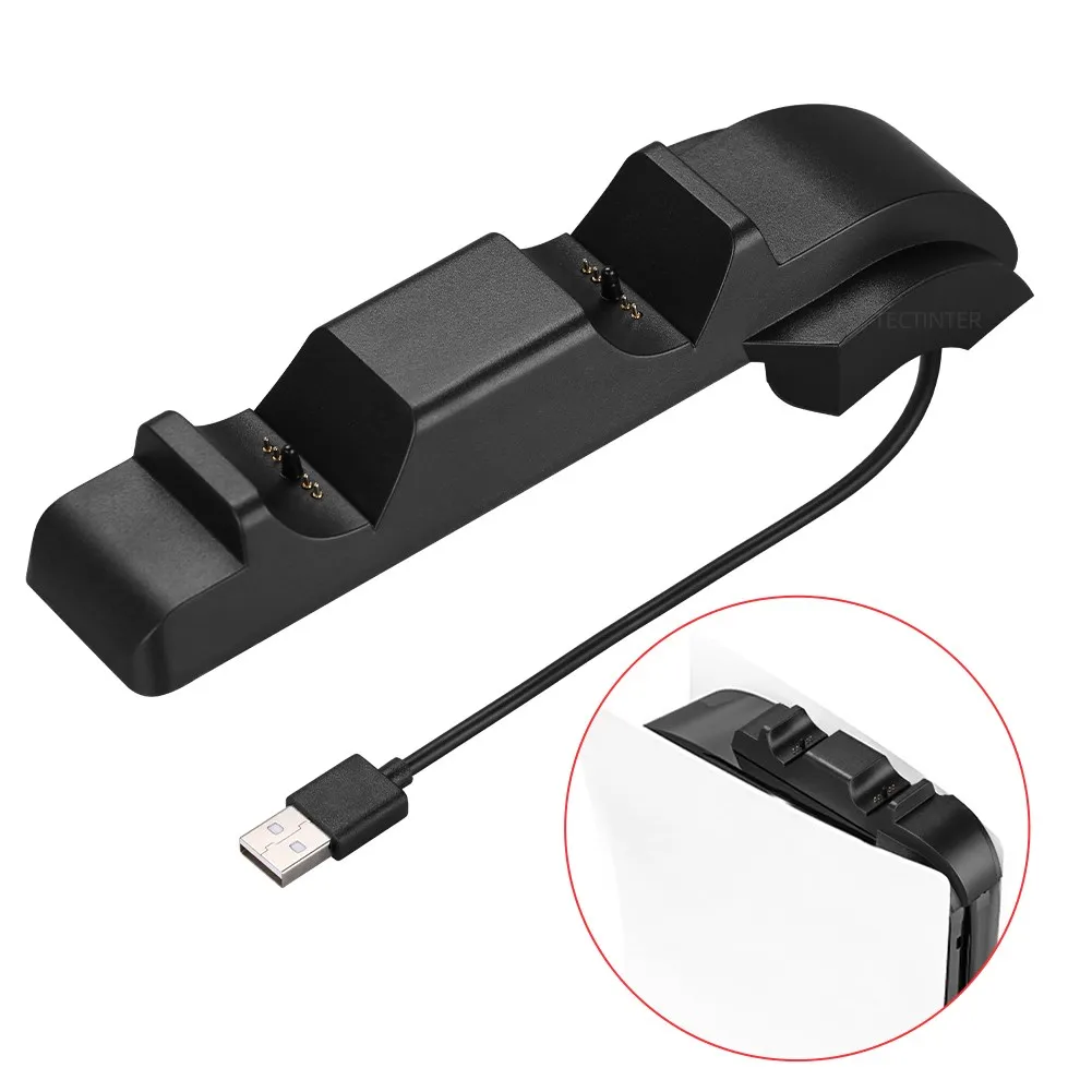 

Fast Charger For PS5 Wireless Controller USB Type-C Charging Dock Station Cradle For Sony PS5 Joystick Gamepad Accessories