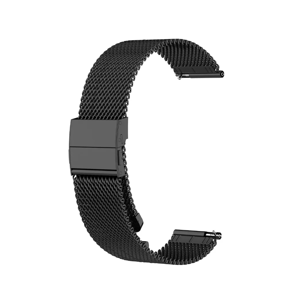 

Сетчатый металлический ремешок для наручных часов Samsung Galaxy Watch 3, браслет «Миланская петля» для умных часов 3, 45 мм, 41 мм