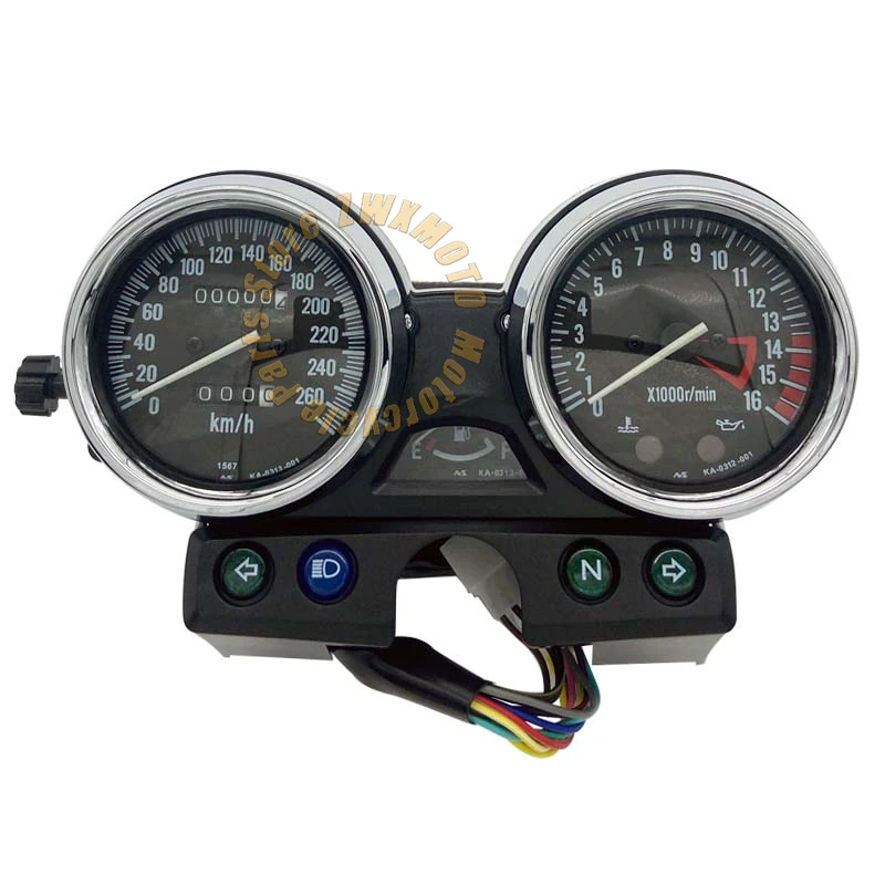 

Instrument Assembly Gauges Meter Cluster Speedometer Odometer Tachometer Top speed 260 For Kawasaki ZRX400 ZRX750 ZRX110