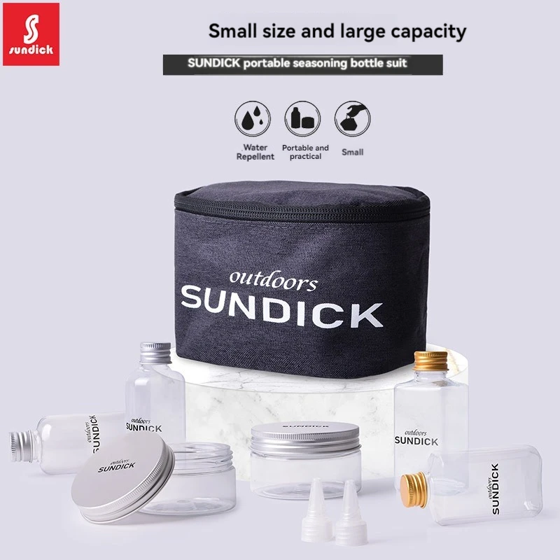 Набор Бутылок Для Приправ SunDick На Открытом Воздухе Кемпинга Барбекю Пикника