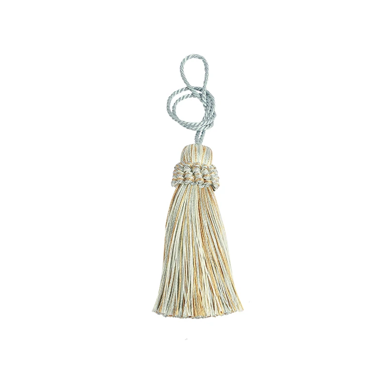 

2Pcs Small Tassel Curtain Tassels Decoration Hanging Pendant DIY Key Tassel Jewelry Accessories Room Accessories