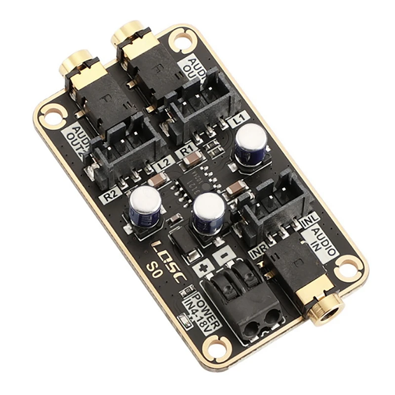 

SO Audio Isolation Noise Reduction Module DS Power Amplifier Board Current Sound Noise Cancellation