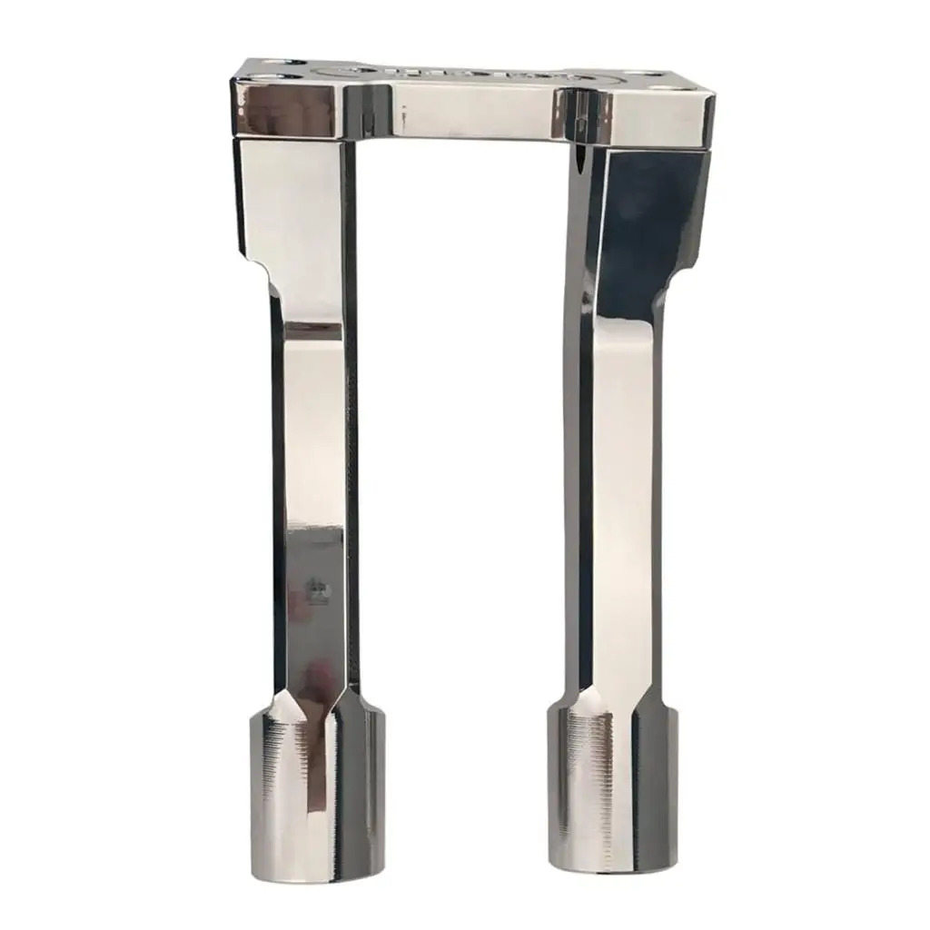 

- Motorcycle 8" inch HandleBar Riser " Handle Bar Clamp Adapter