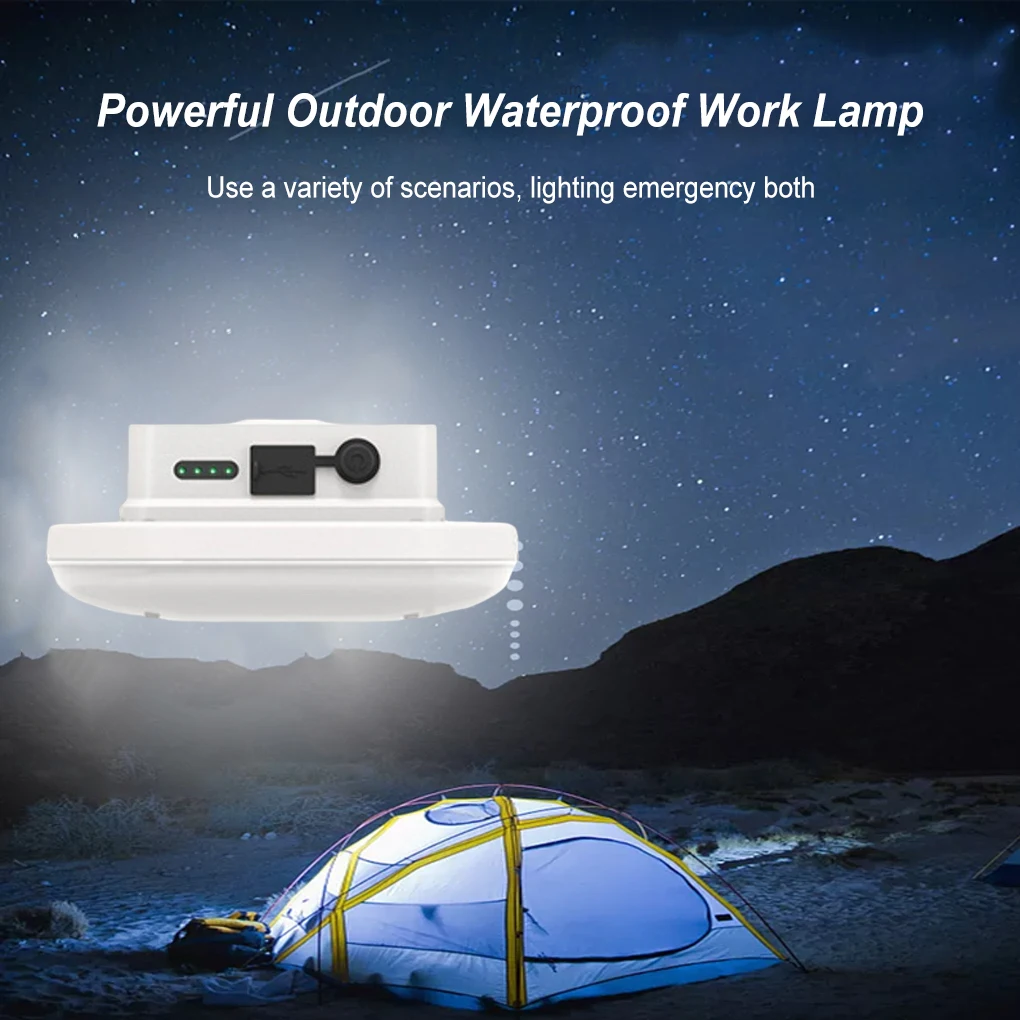 

Flashlight Adjustable Comfortable Battery Indicator Camping Lantern Durable Fast Recharge Light Accessory Fishing