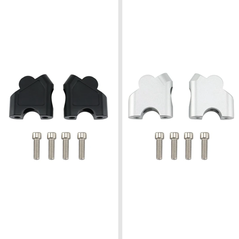 

22Mm Motorcycle Handlebar Riser Drag Handle Bar Clamp Extend Adapter CNC for V-STROM DL250 DL650 DL1000 DL1050XT