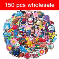 shoe charms wholesale decorations for crocs accessories 150 pack random pins boys girls kids women christmas gifts party favors
